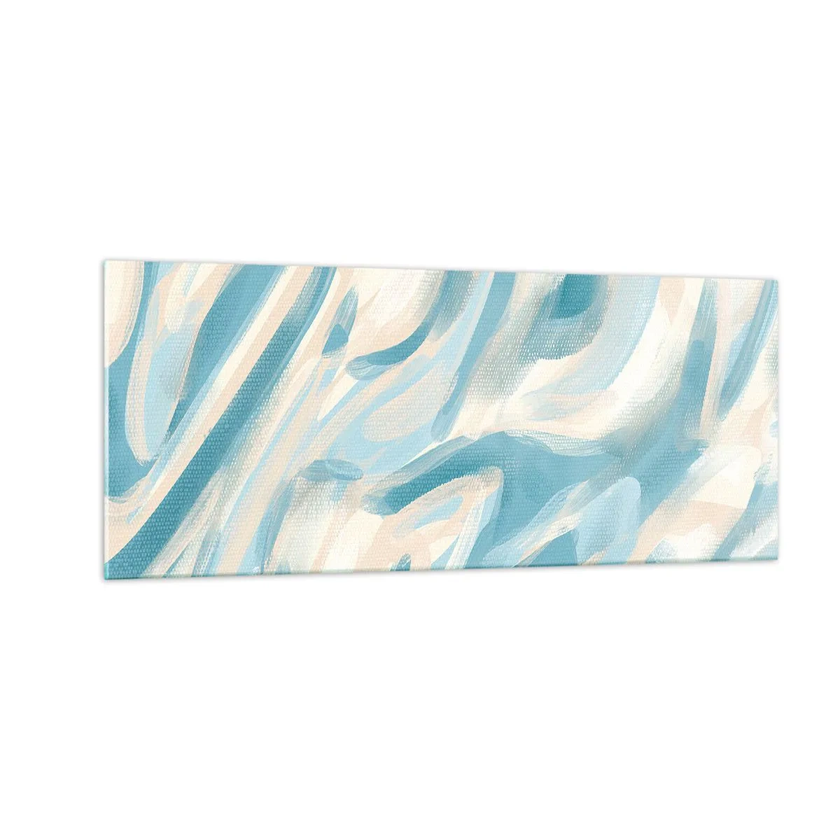 Obraz na skle - Jarní závany - 100x40 cm