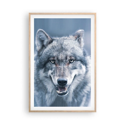 Plakát v rámu světlý dub - Přijmete tuto výzvu? - 61x91 cm