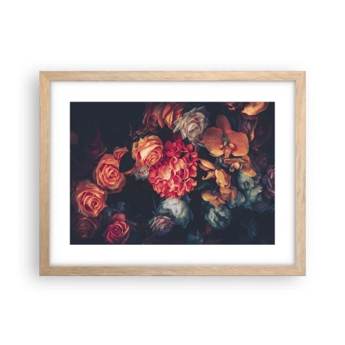 Plakát v rámu světlý dub - Jako u holandských mistrů - 40x30 cm