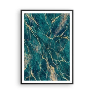 Plakát v černém rámu - Zlatá žíla - 70x100 cm