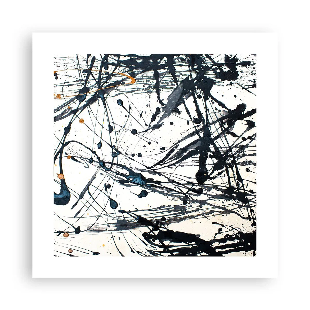 Plakát - Expresionistická abstrakce - 40x40 cm