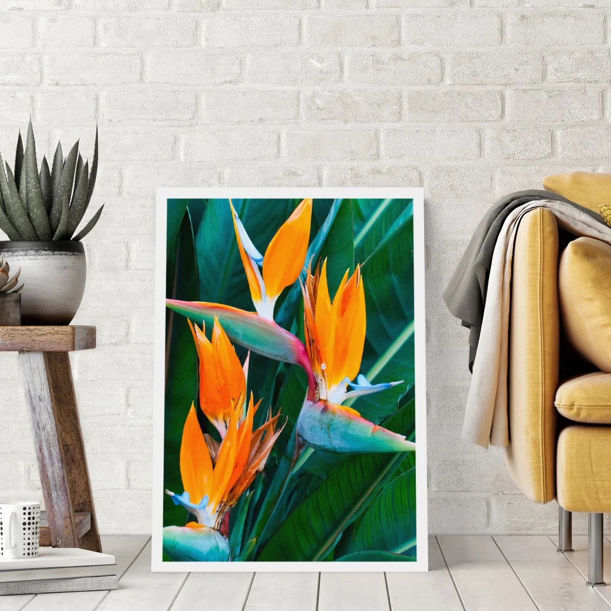 Plakát - Je to květina, nebo pták? - 40x50 cm