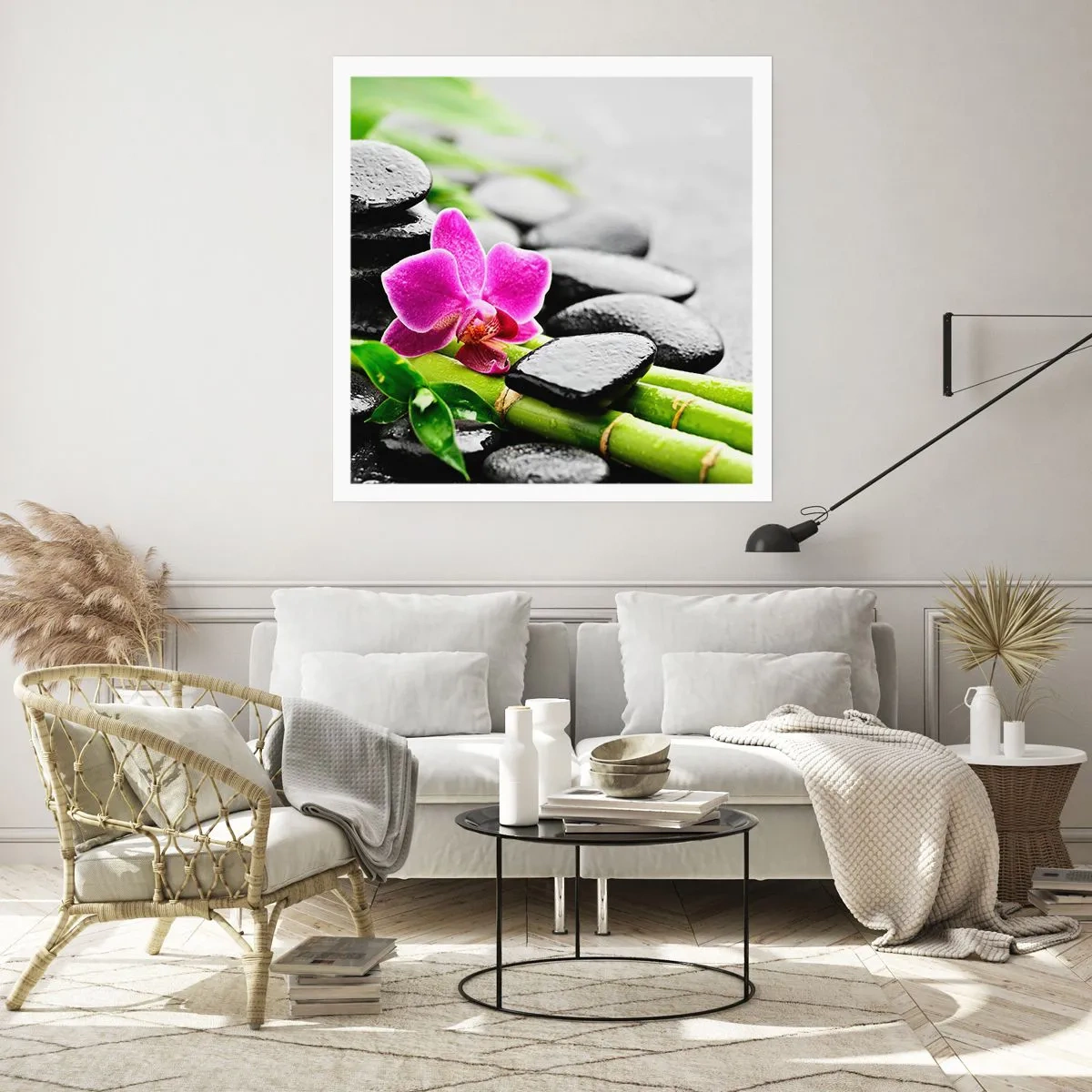 Plakát - V klidné rovnováze - 40x40 cm