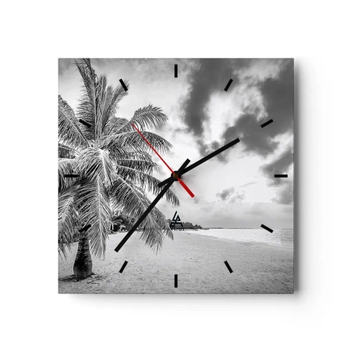 Nástěnné hodiny - Když toužíš po samotě…. - 30x30 cm