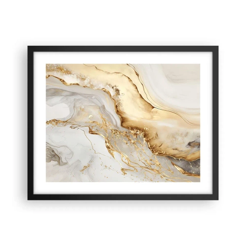 Plakát v černém rámu - Abstrakce: krása a dobro - 50x40 cm