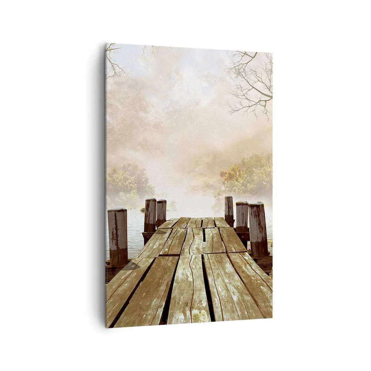 Obraz na plátně - Jemný smutek podzimu - 80x120 cm