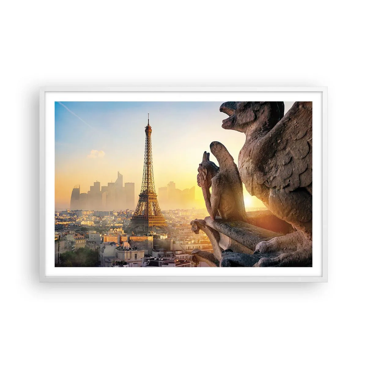 Plakát v bílém rámu - Hodně se změnilo… - 91x61 cm