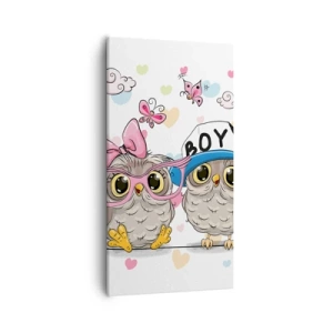 Obraz na plátně - Milujme se! - 55x100 cm