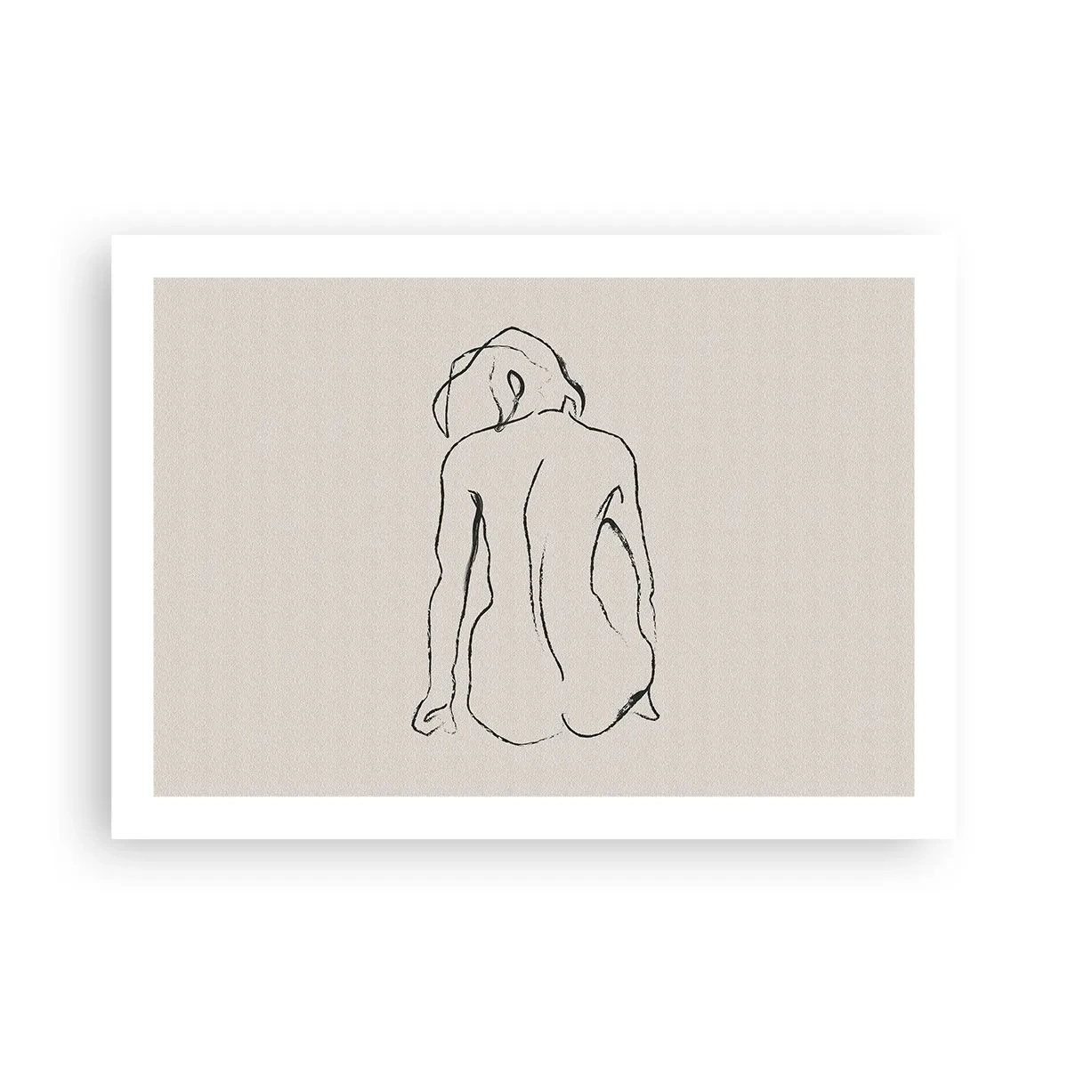 Plakát - Dívčí akt - 70x50 cm