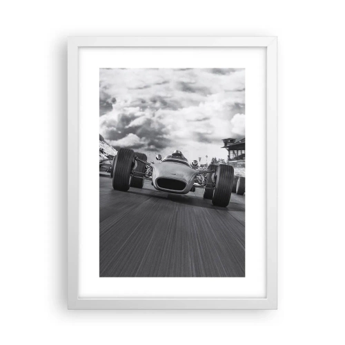 Plakát v bílém rámu - Tohle je síla! - 30x40 cm