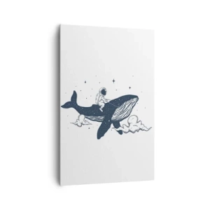 Obraz na plátně - Vesmírné dobrodružství - 80x120 cm