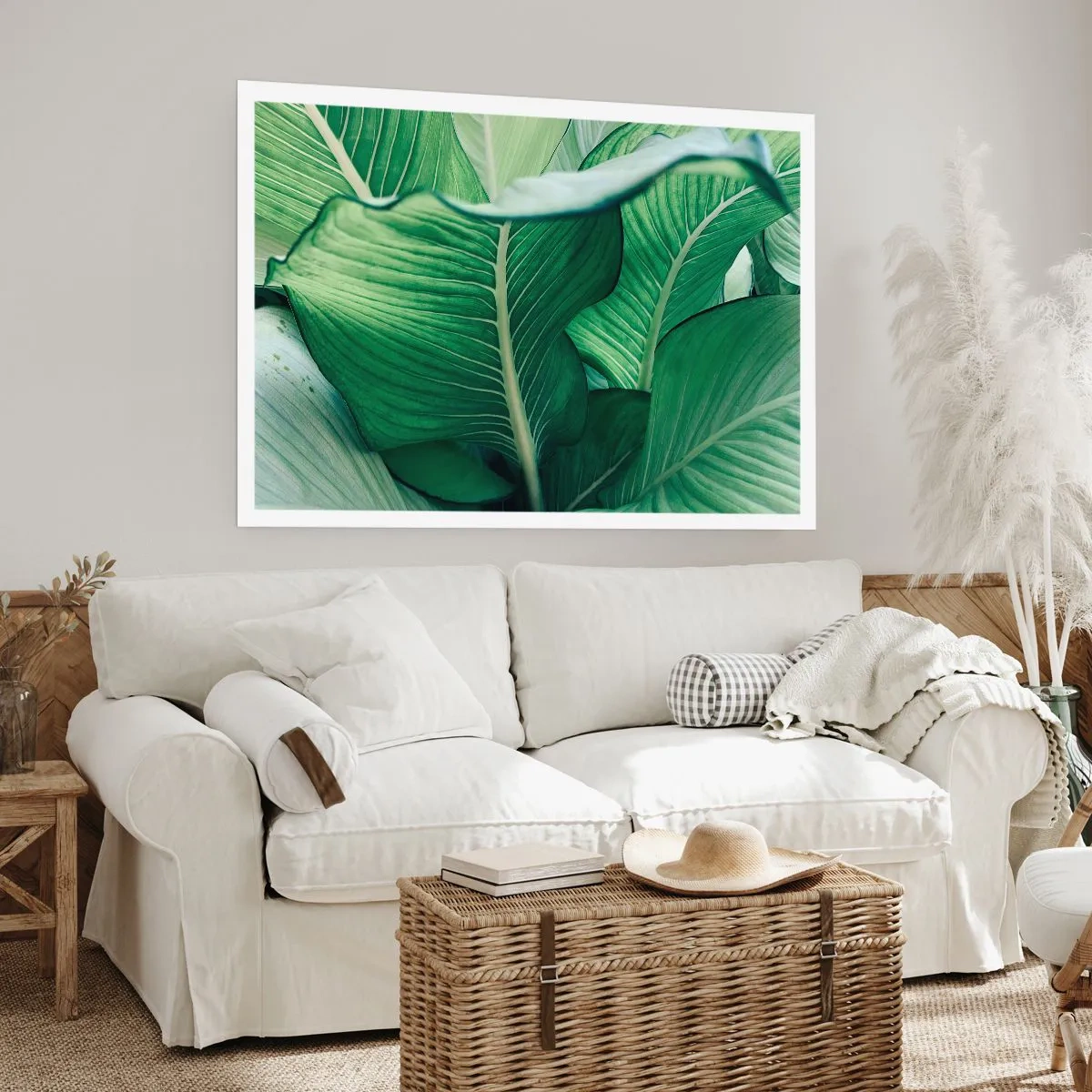 Plakát - Intenzivně zelený život - 100x70 cm