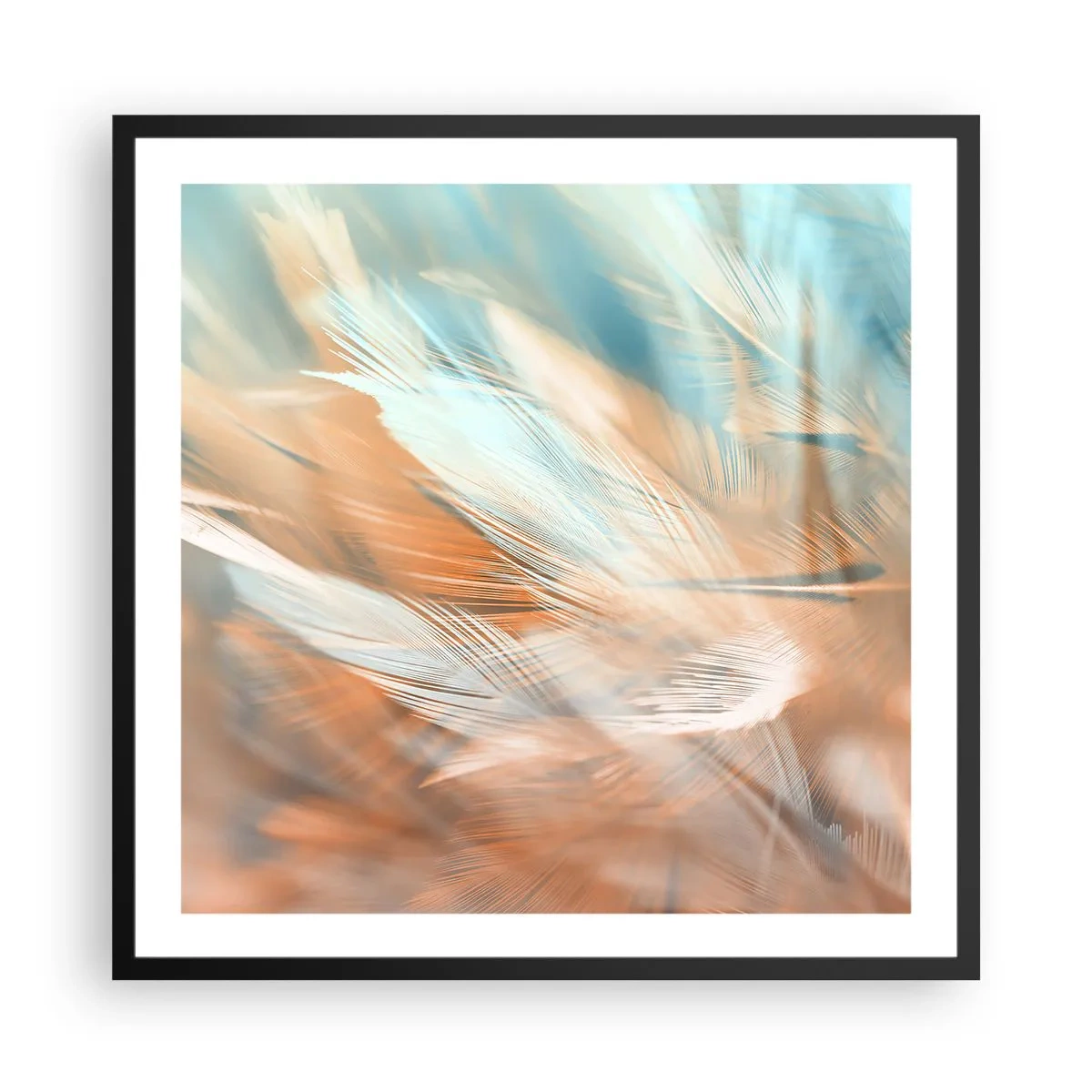 Plakát v černém rámu - V krajině něhy - 60x60 cm