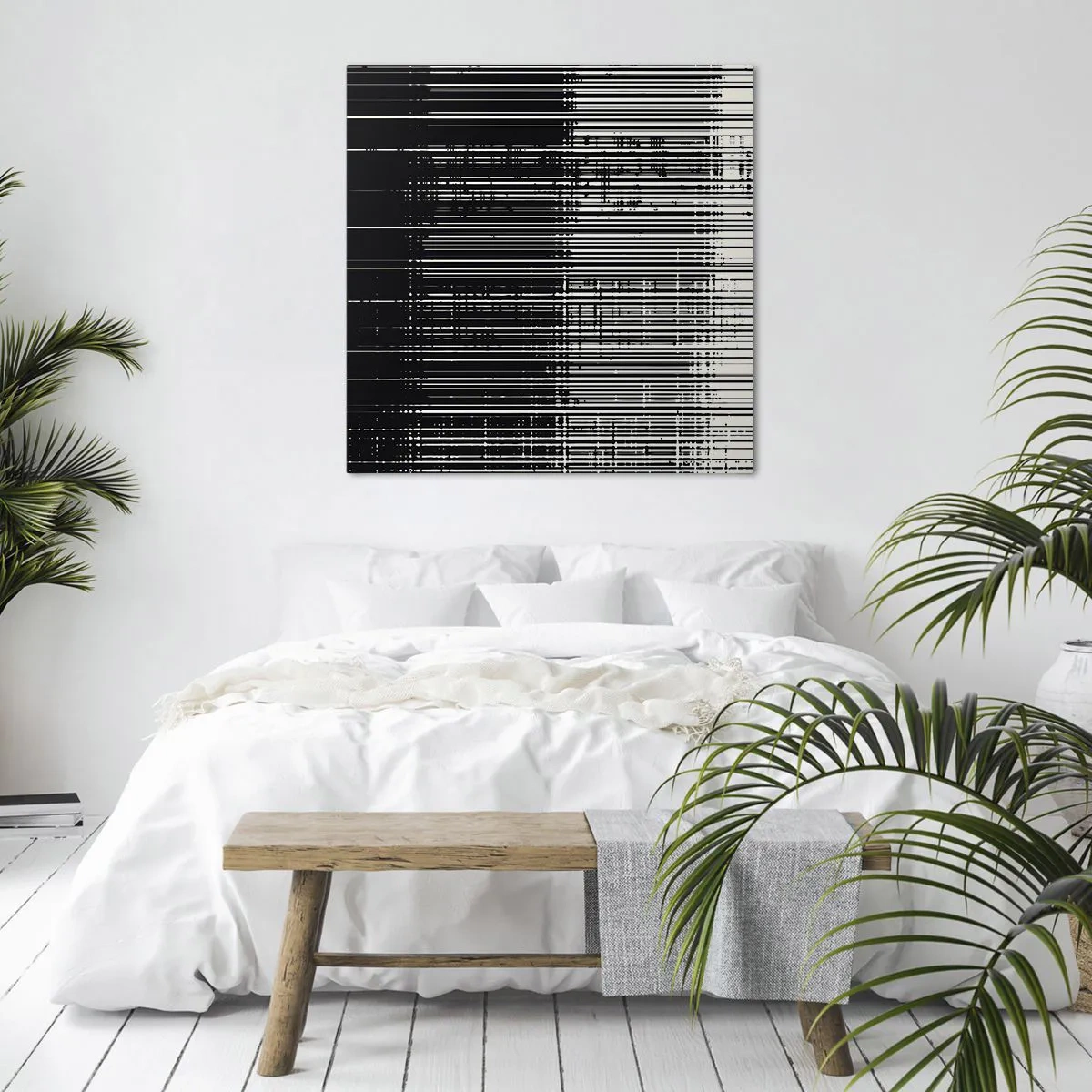 Obraz na plátně - Vlny a vibrace - 70x70 cm