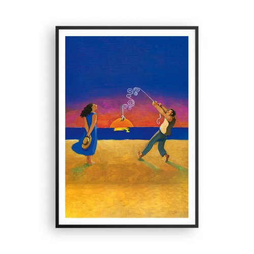 Plakát v černém rámu - Více než hvězda z nebe - 70x100 cm
