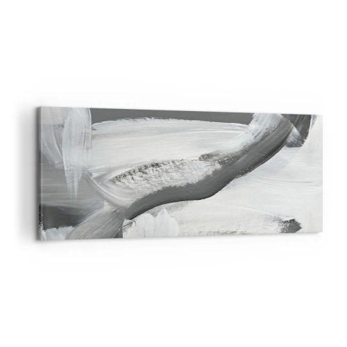 Obraz na plátně - Pevným pohybem - 100x40 cm