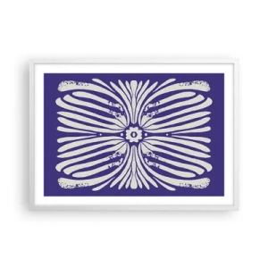 Plakát v bílém rámu - Etnické inspirace - 70x50 cm