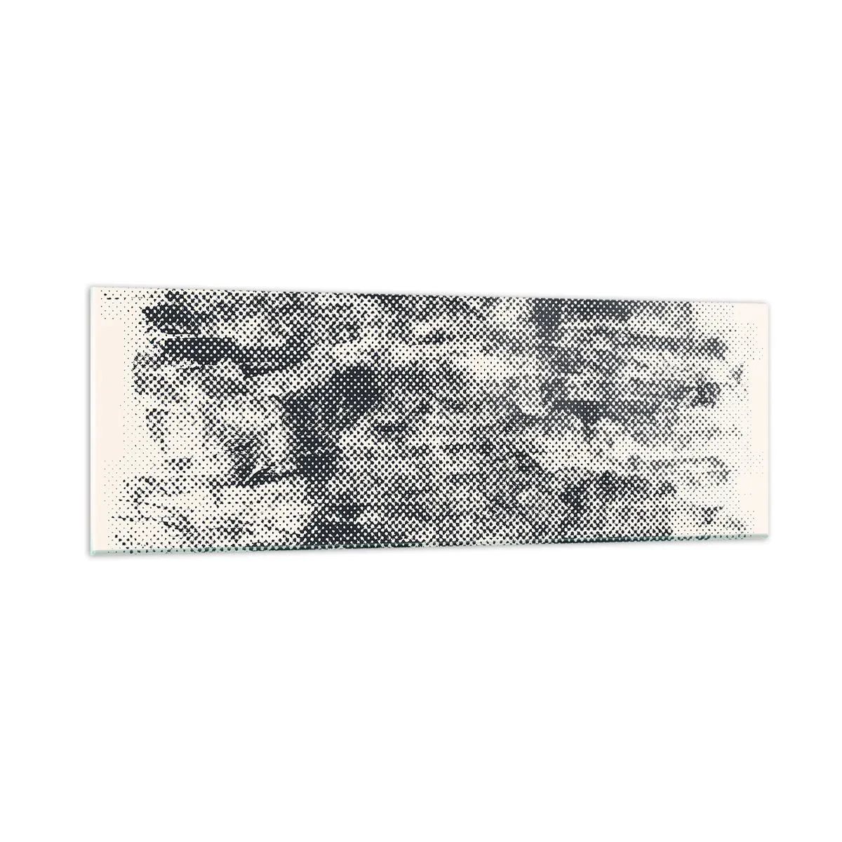 Obraz na skle - Mlžná kompozice - 90x30 cm