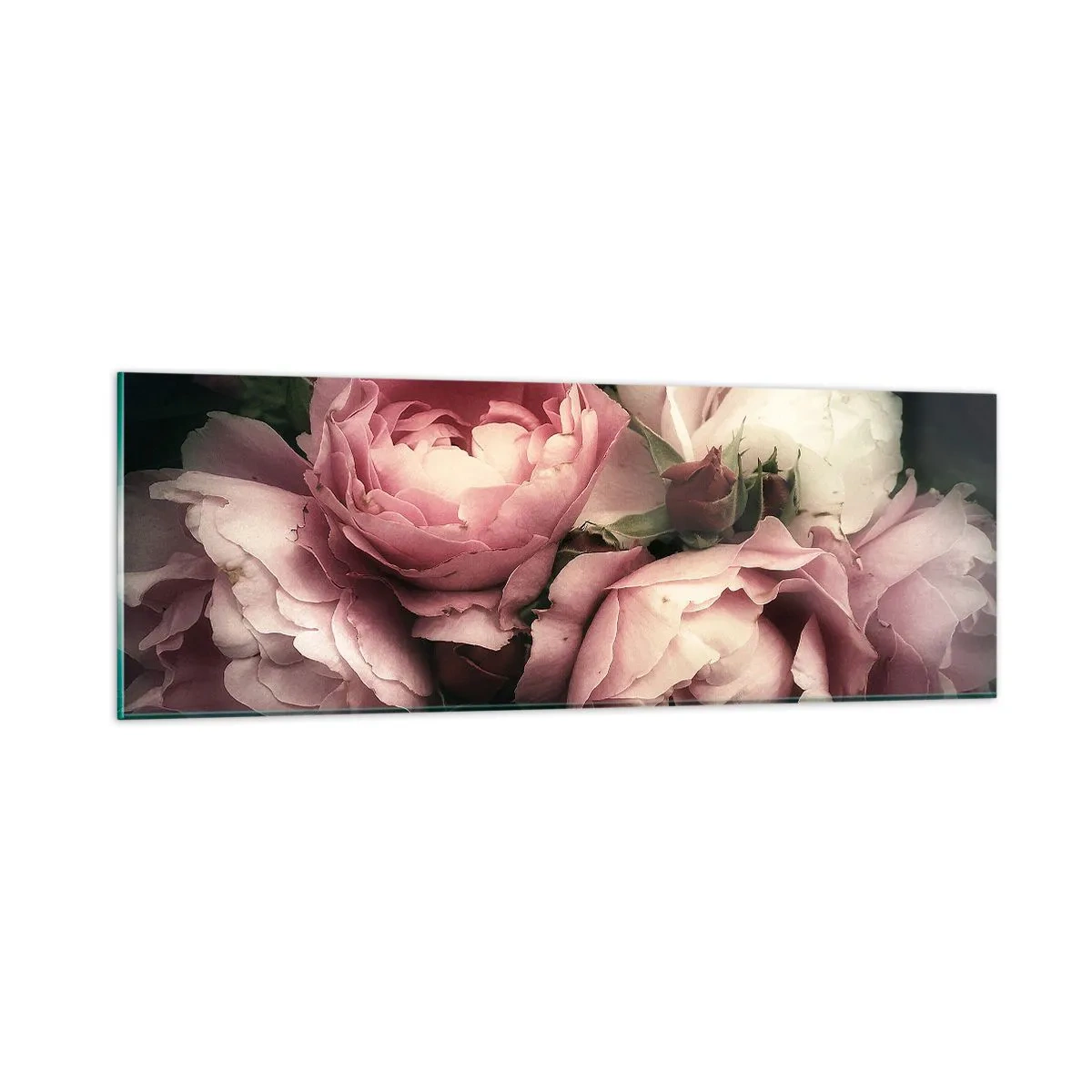 Obraz na skle - Kouzlo belle epoque - 90x30 cm