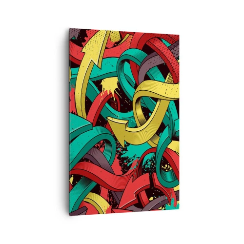 Obraz na plátně - Kudy do cíle? - 80x120 cm