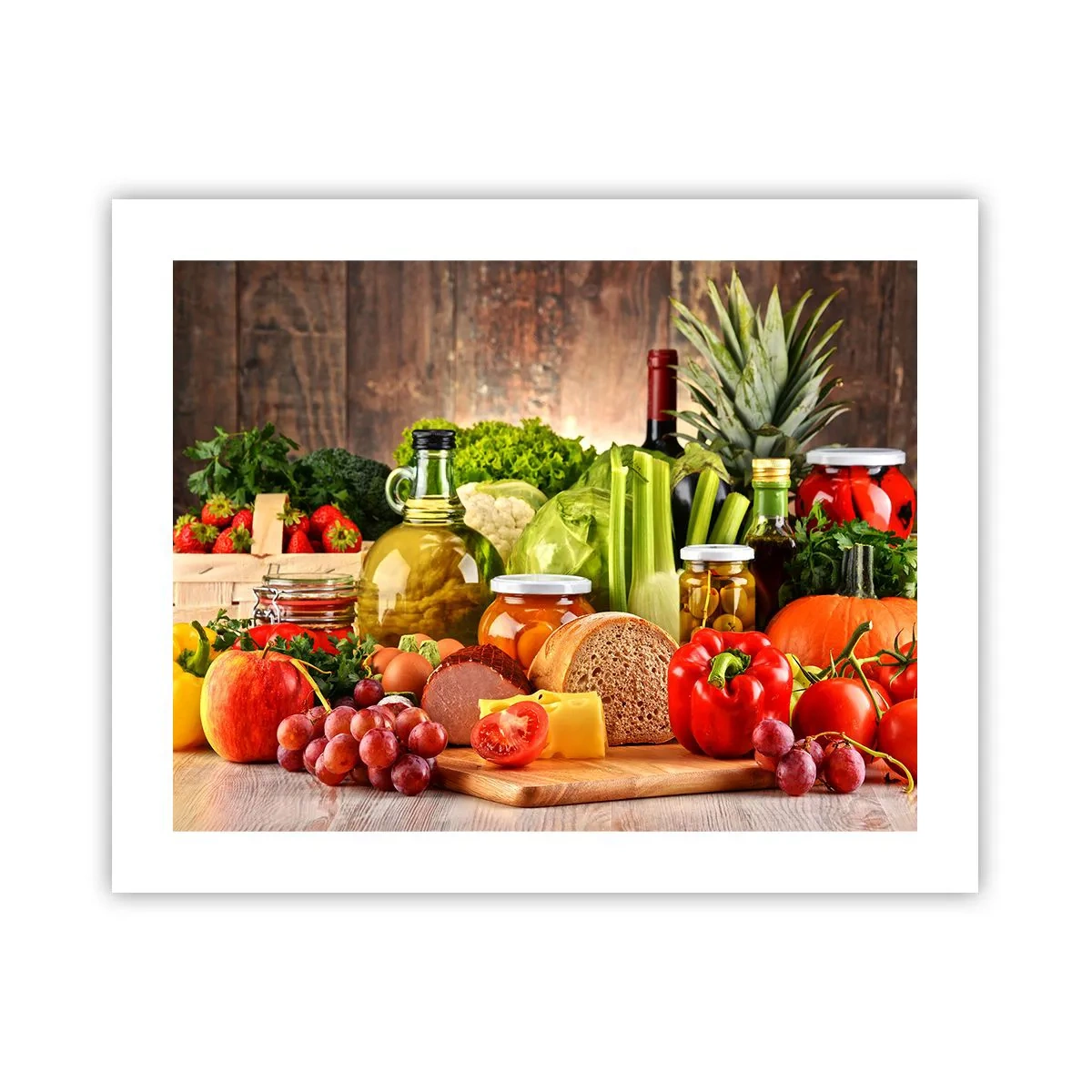 Plakát - Uzené, pečené, marinované - 50x40 cm