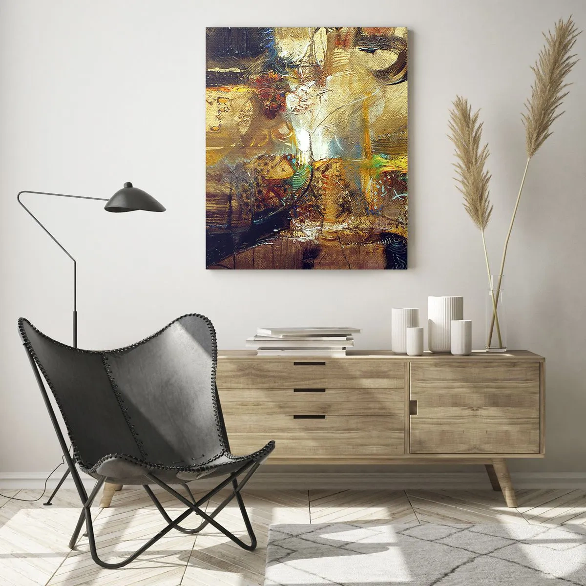 Obraz na skle - Zima, tepleji, horko - 80x120 cm