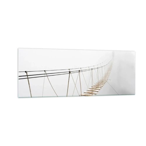 Obraz na skle - Kam vás zavede? - 140x50 cm
