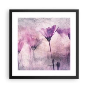 Plakát v černém rámu - Sen květin - 40x40 cm