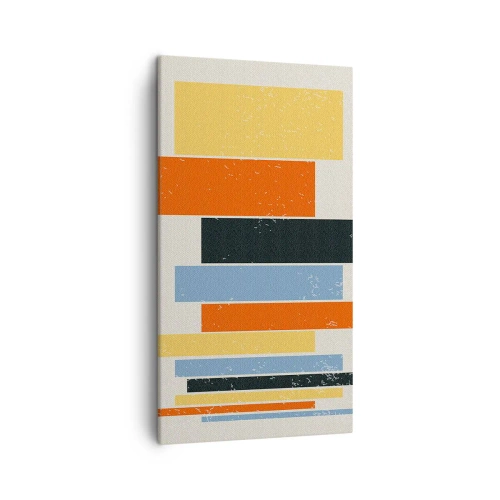 Obraz na plátně - Záznam hudby - 45x80 cm