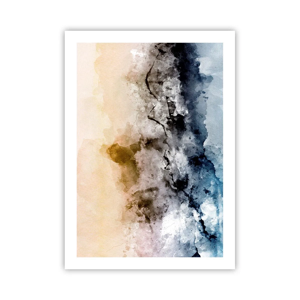 Plakát - Ponořené do mračna mlhy - 50x70 cm