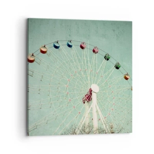 Obraz na plátně - Zveme vás k zábavě - 70x70 cm