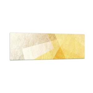 Obraz na skle - Počasí geometrie - 160x50 cm