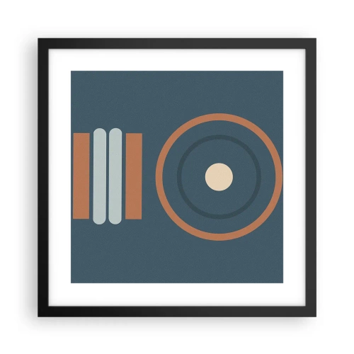 Plakát v černém rámu - Podstata věcí - 40x40 cm