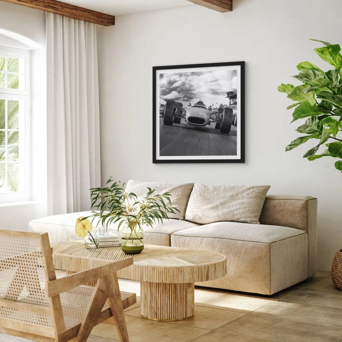 Plakát v černém rámu - Tohle je síla! - 60x60 cm