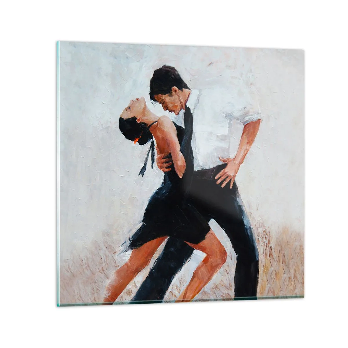 Obraz na skle - Tango mých tužeb a snů - 30x30 cm