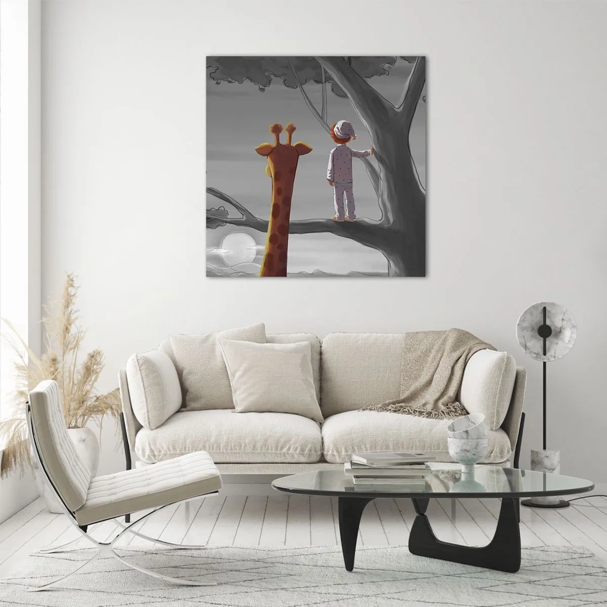 Obraz na skle - Fakt se to děje - 30x30 cm