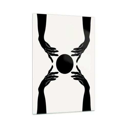 Obraz na skle - Tajné znamení - 70x100 cm