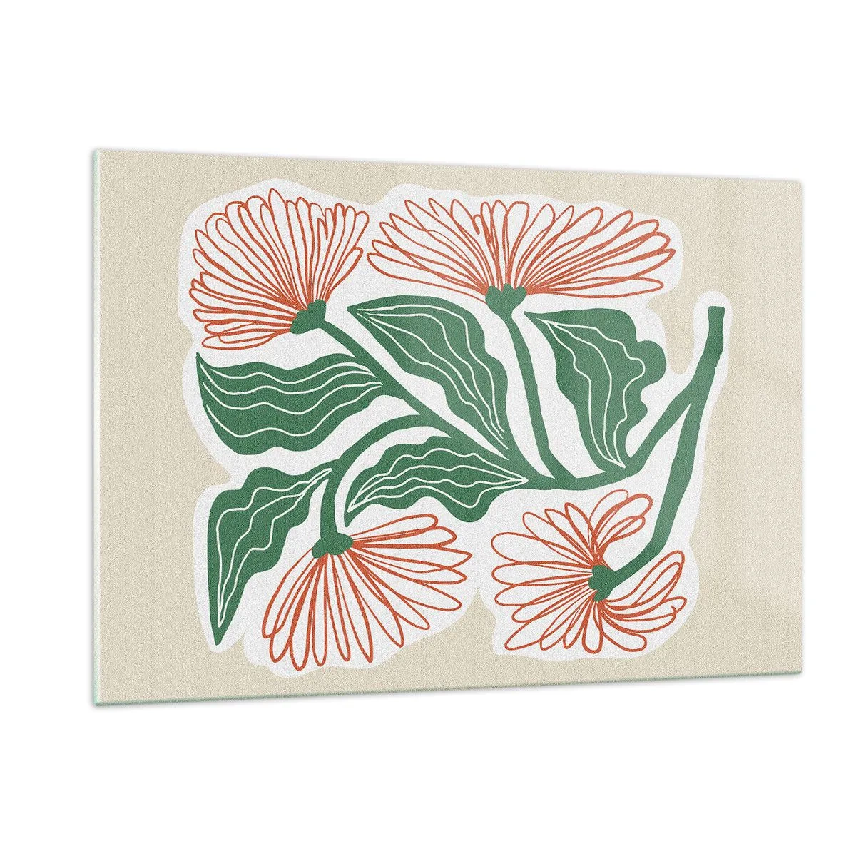 Obraz na skle - Lidové i moderní - 120x80 cm