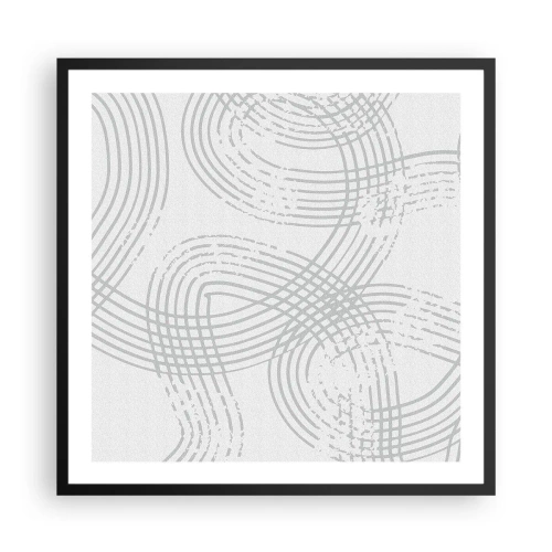 Plakát v černém rámu - Snadné východisko neexistuje - 60x60 cm