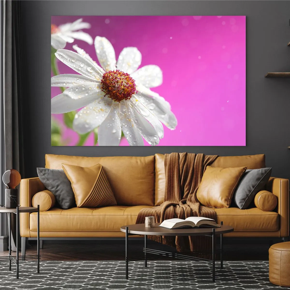 Obraz na skle - Skromný ve své kráse - 100x70 cm