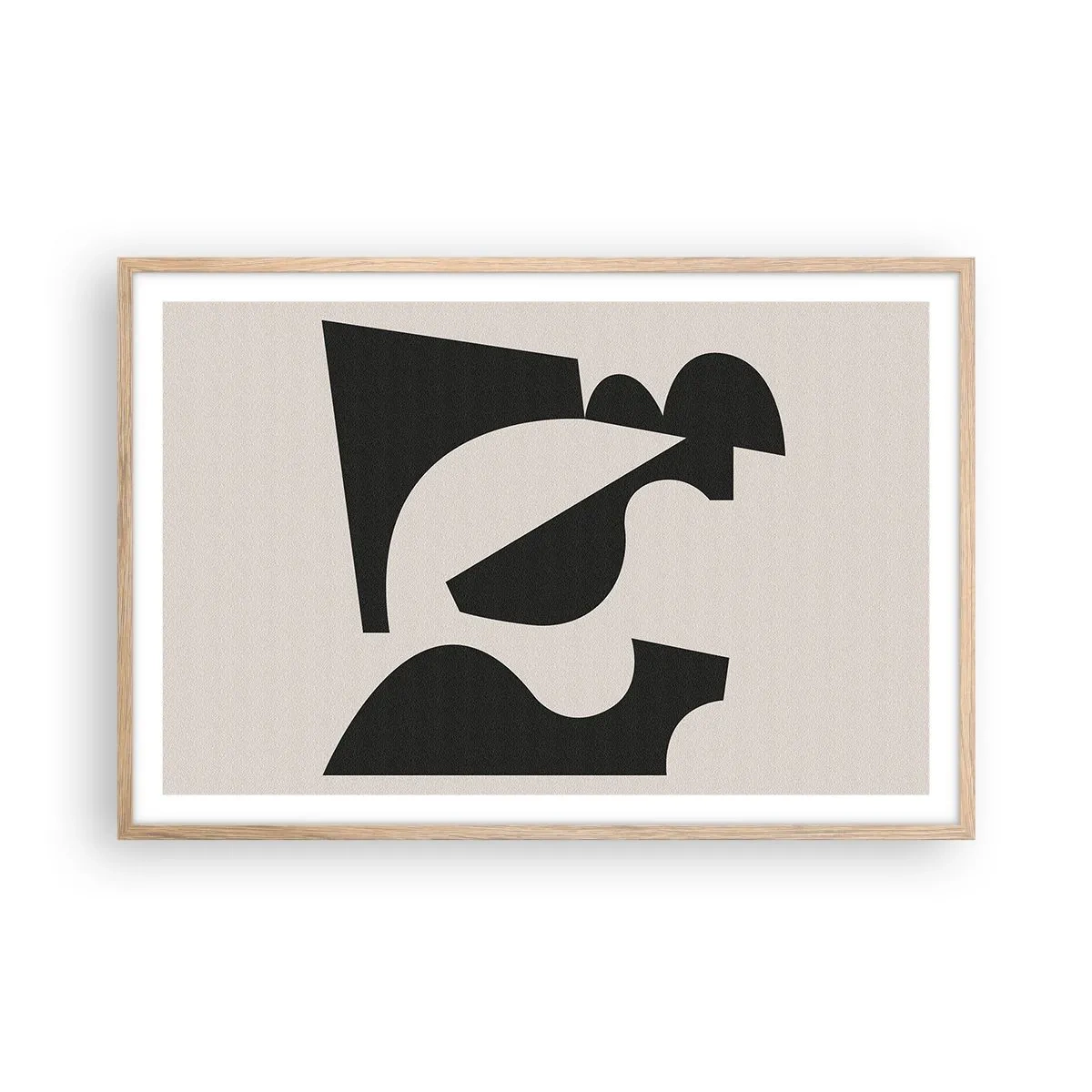 Plakát v rámu světlý dub - K samostatnému ukládání - 91x61 cm