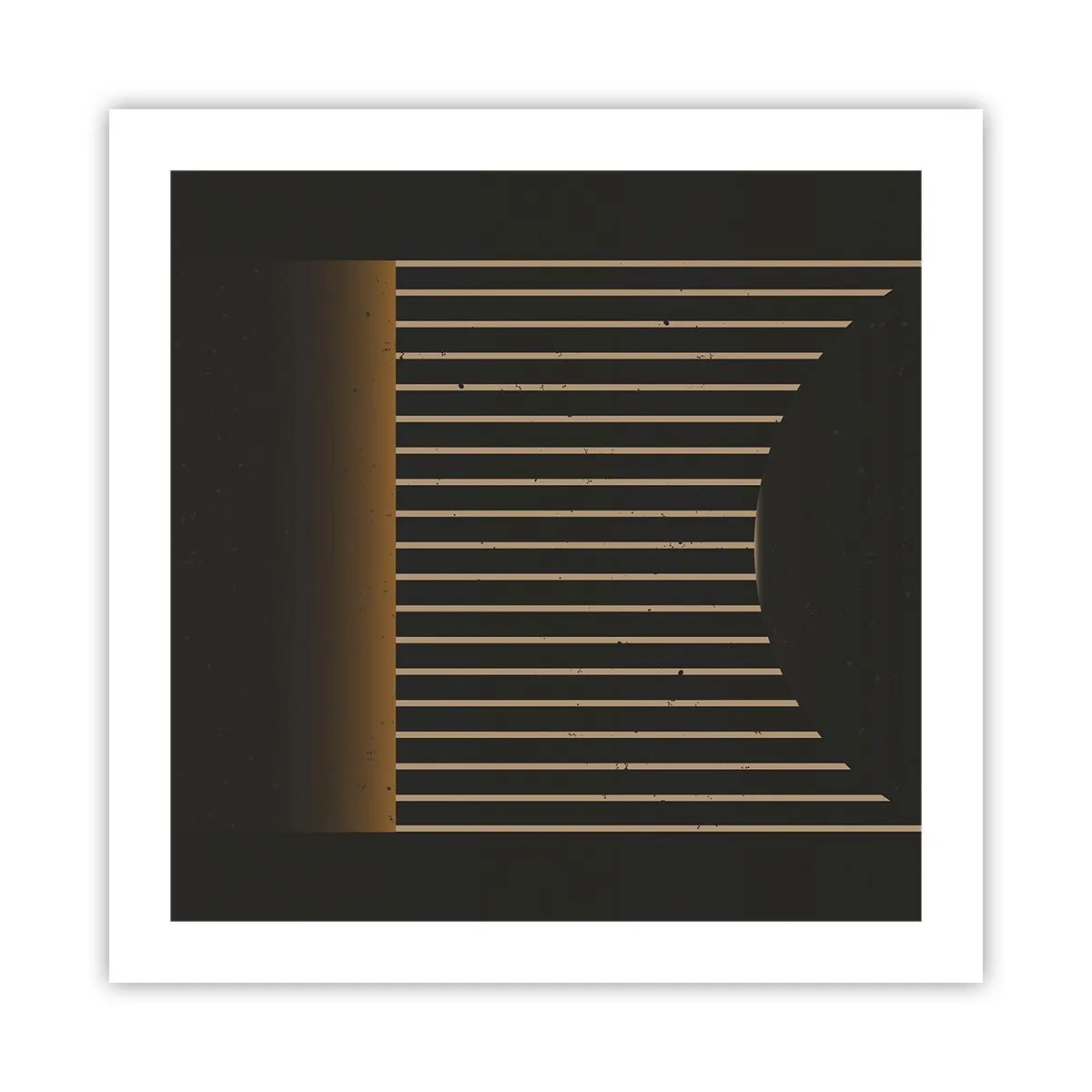 Plakát - Prozkoumat temnotu - 50x50 cm