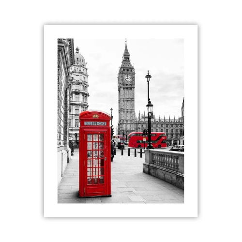 Plakát - Nepochybně Londýn - 40x50 cm