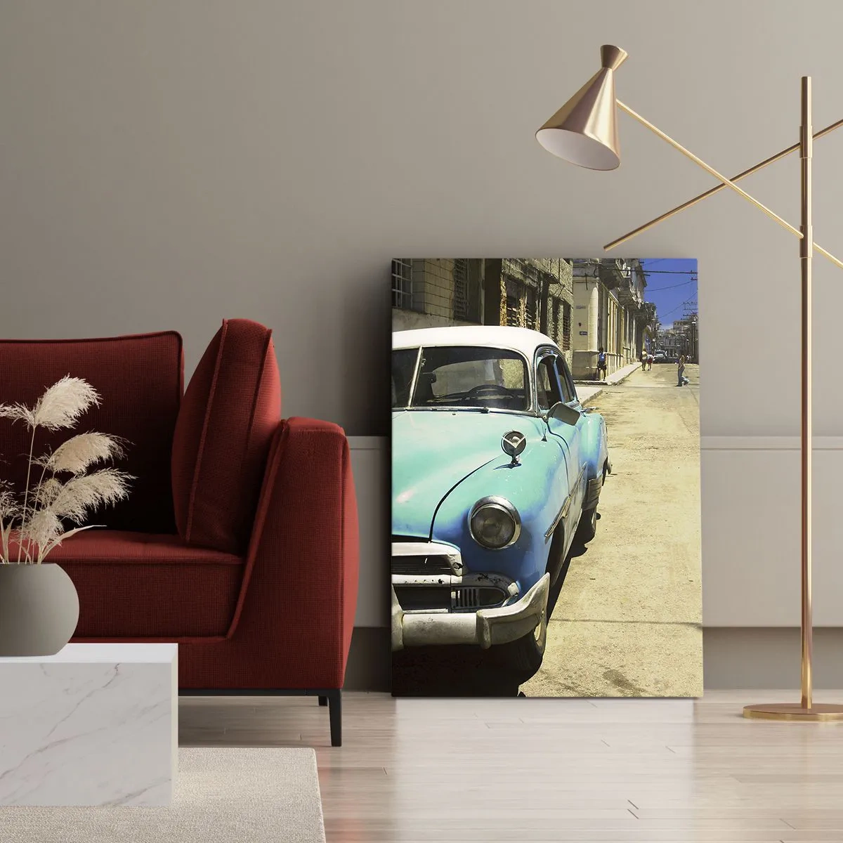 Obraz na plátně - Evviva Cuba! - 50x70 cm