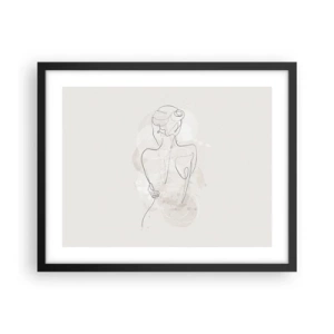 Plakát v černém rámu - Jako citlivý nástroj - 50x40 cm