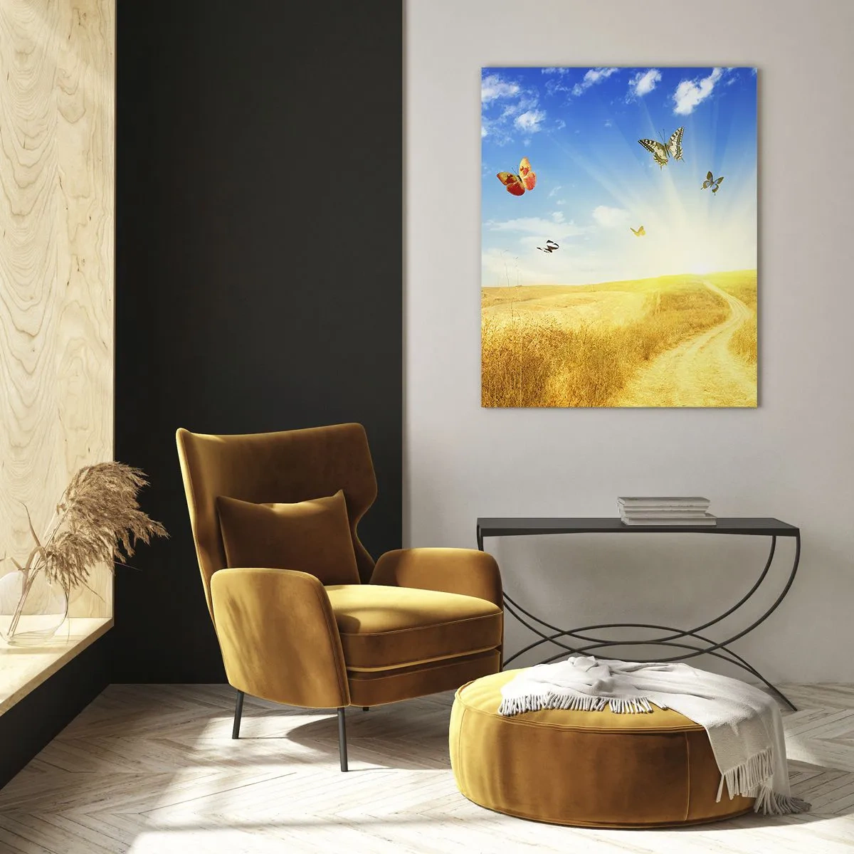 Obraz na skle - Jak nemilovat léto? - 50x70 cm