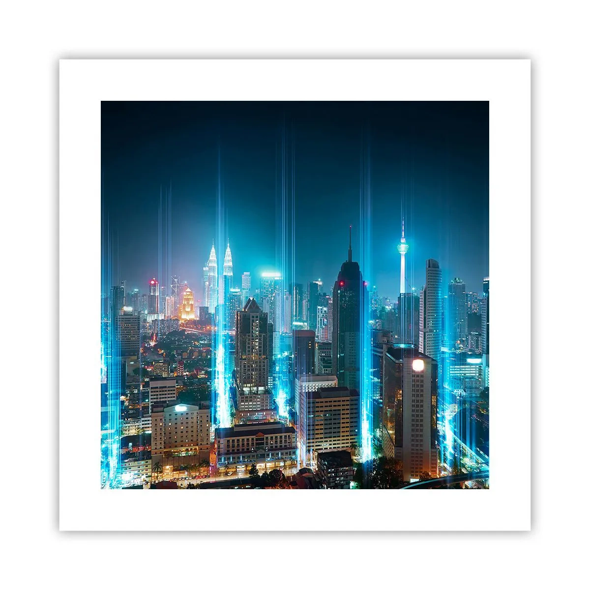 Plakát - Berlinským způsobem do nebe - 40x40 cm