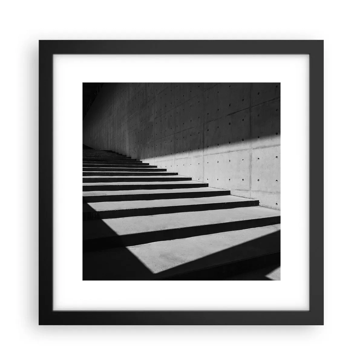Plakát v černém rámu - Syrová krása modernismu - 30x30 cm