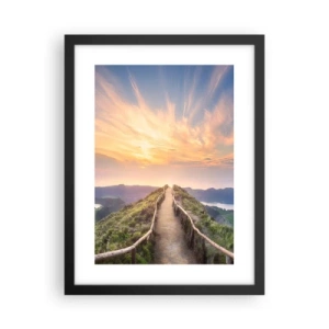 Plakát v černém rámu - Blízko nebe - 30x40 cm