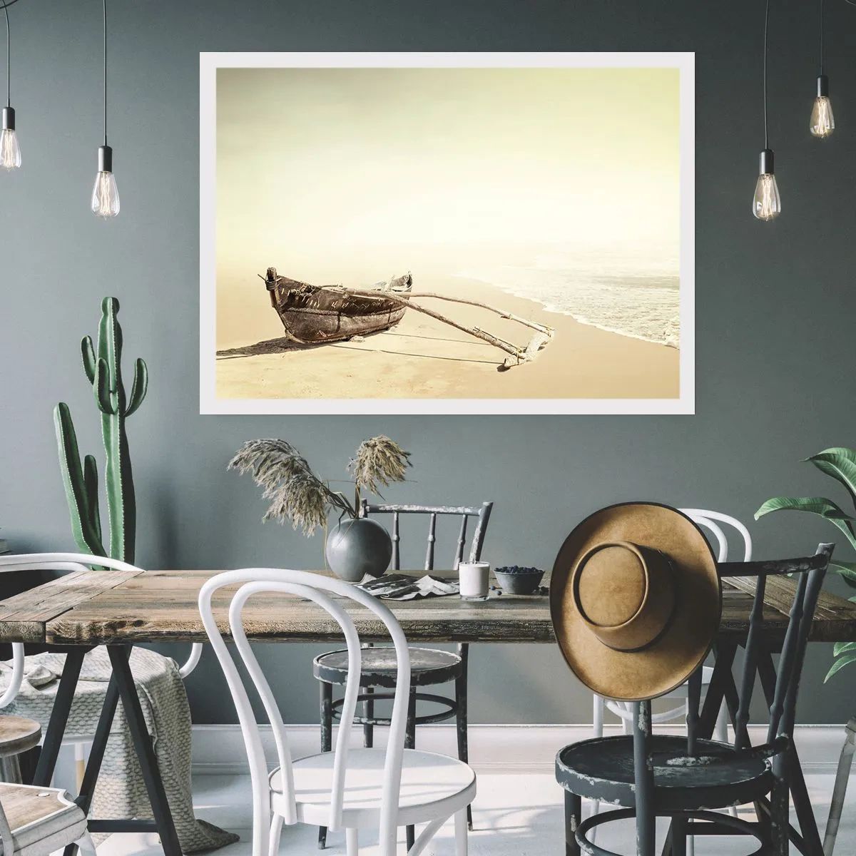 Plakát - Vzpomínka na jižní moře - 91x61 cm